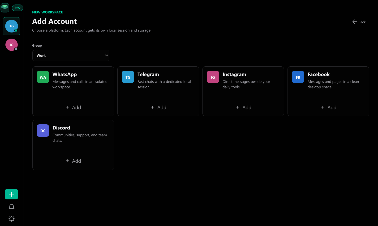 TidyApp desktop communication and support workspace preview